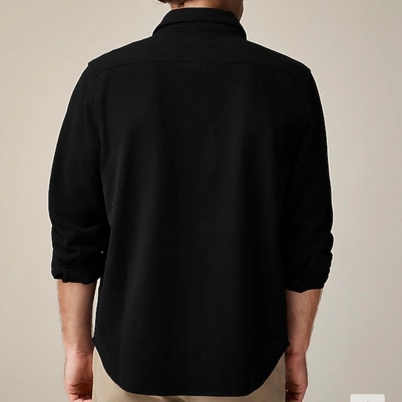 J Crew Seaboard soft-knit shirt in Black size Small NWT BV899 - Picture 2 of 11